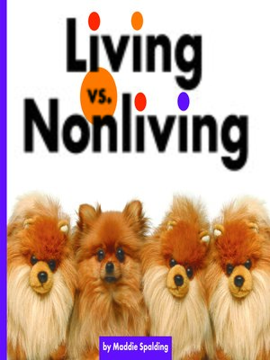 cover image of Living vs. Nonliving
